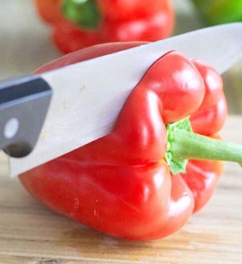 Cutting Pepper