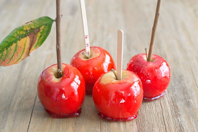 Sticks to use in candy apples