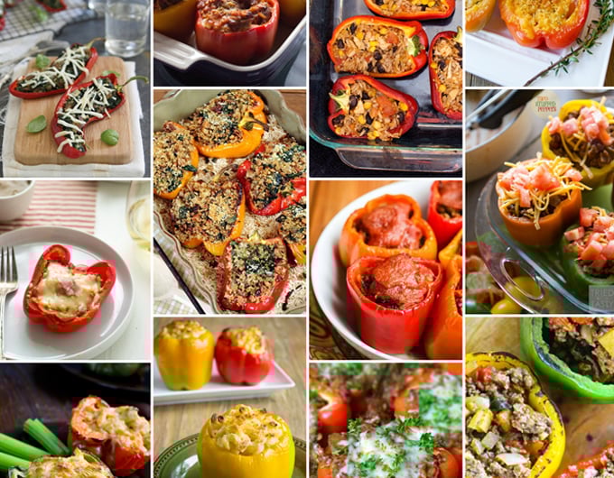 Although traditional filling for stuffed bell peppers is ground beef and rice, creative fillings for bell peppers are in style. From Cordon Bleu Stuffed Peppers to pizza and taco fillings galore, these 101 Stuffed Peppers have all your favorite trends covered.