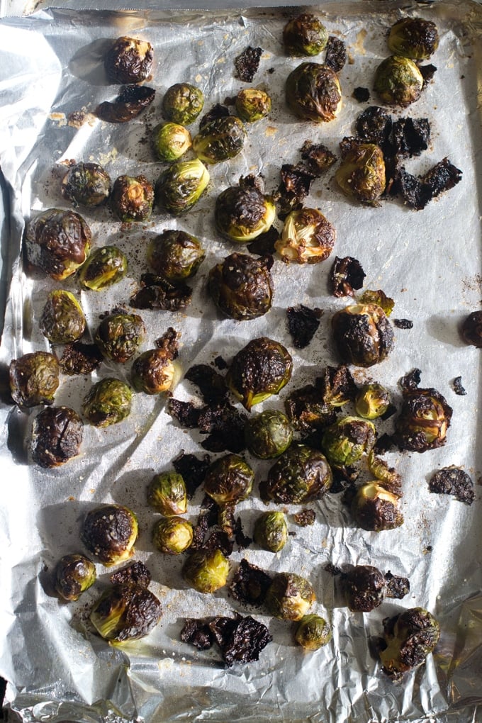 Whole Roasted Brussels Sprouts