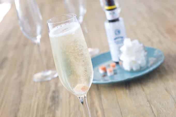 DIY Champagne Cocktail Gift Set