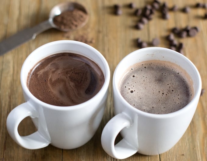 What is the difference between hot chocolate and hot cocoa