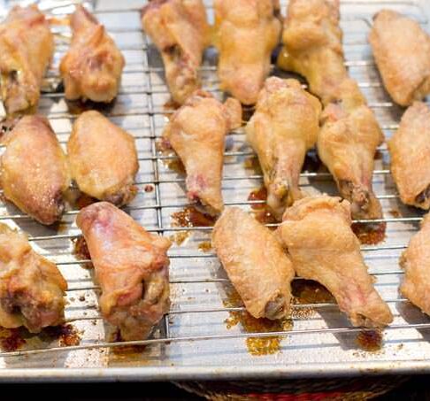 Par-Baking Chicken Wings