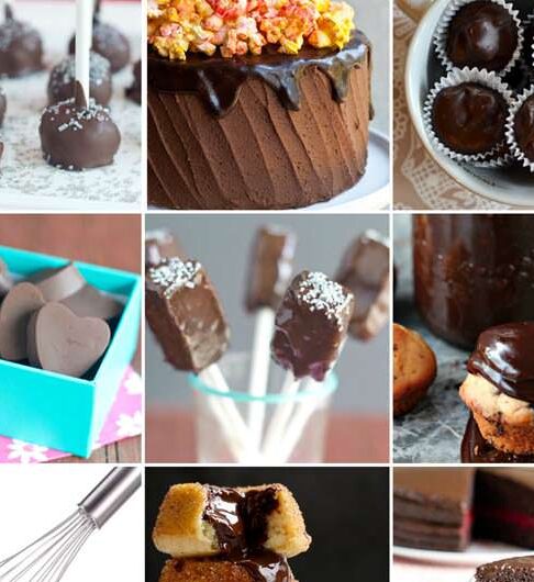 101 delicious recipes that use chocolate ganache. So many great ideas!