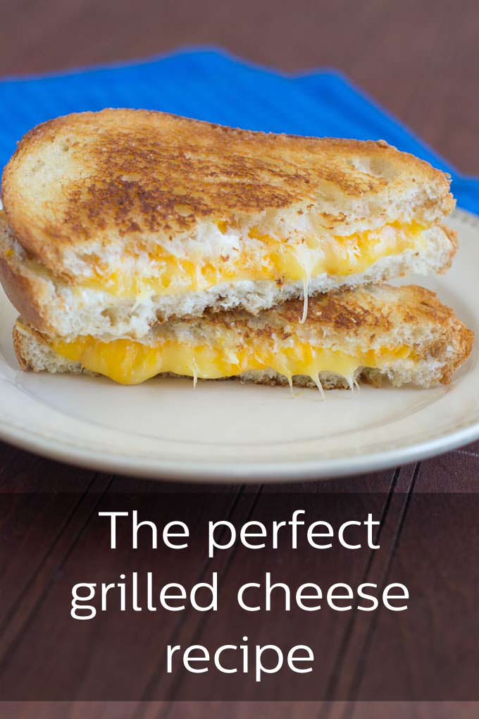 With the best cheeses to use in a perfect grilled cheese sandwich