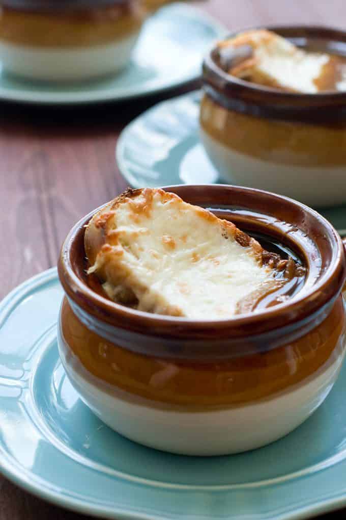 Vidalia onions are the key to making this French onions soup the quickest ever.