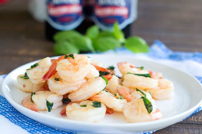 Best Shrimp Marinade (with Beer and Basil!)