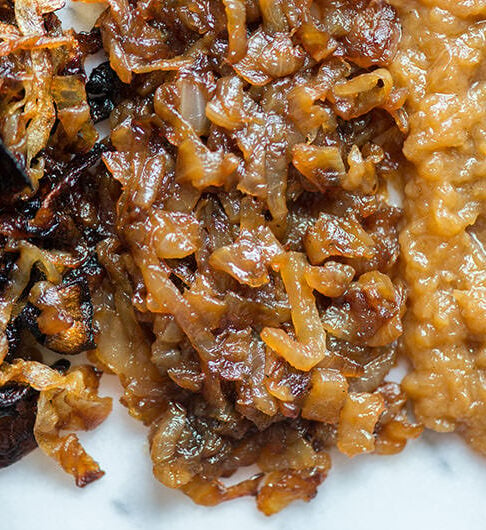 Comparison of Caramelized Onion Cooking Methods