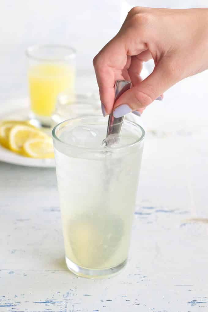 Stirring French Lemonade 