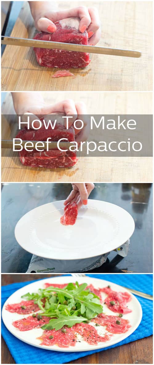 How To Make Beef Carpaccio - TheCookful