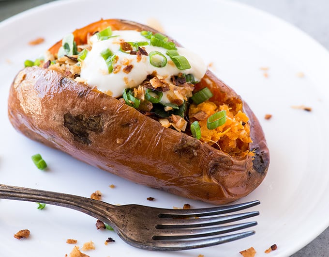 What's the best way to cook a sweet potato?
