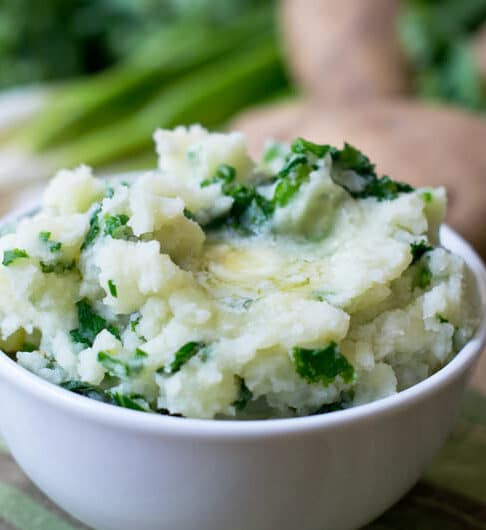 If you add kale to buttery mashed potatoes, that makes it healthy, right? Ha! You've gotta try this Irish classic called Colcannon.
