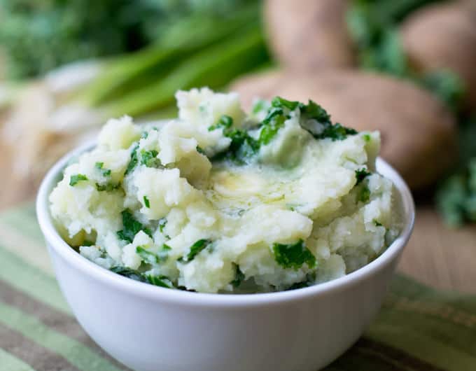 If you add kale to buttery mashed potatoes, that makes it healthy, right? Ha! You've gotta try this Irish classic called Colcannon.