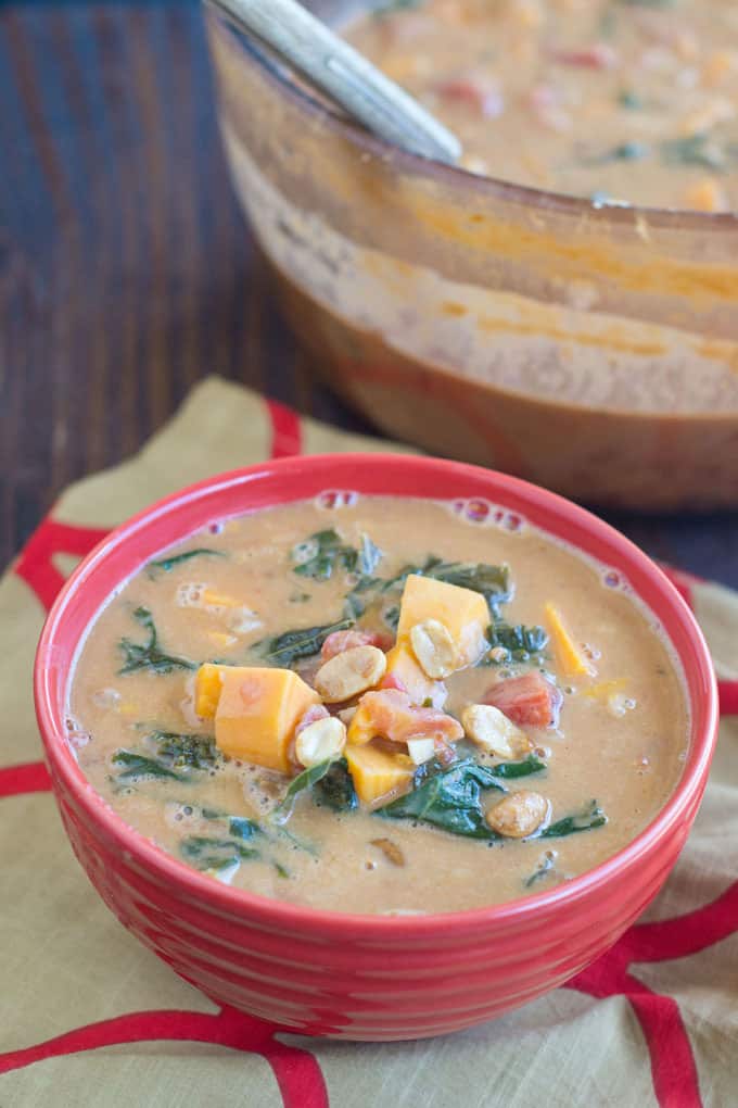 African Sweet Potato and Peanut Stew