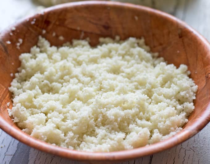 How to Cook Riced Cauliflower