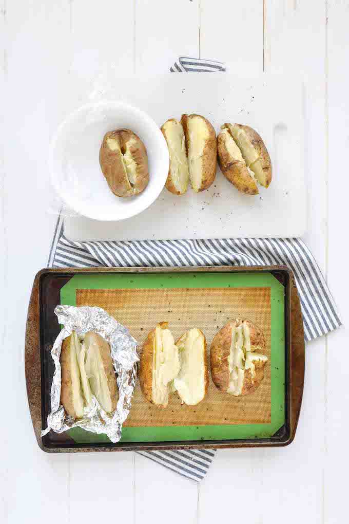 Oven Baked Potatoes vs. Microwave Baked Potatoes