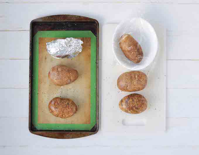 Oven Baked Potatoes vs. Microwave Baked Potatoes