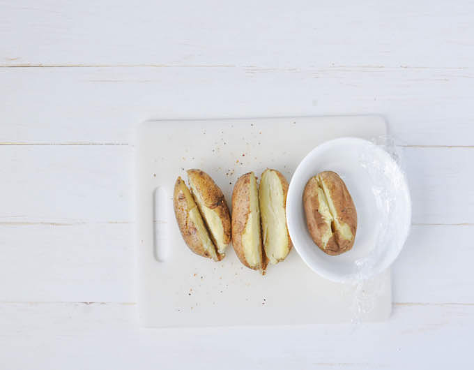 Microwave Baked Potatoes