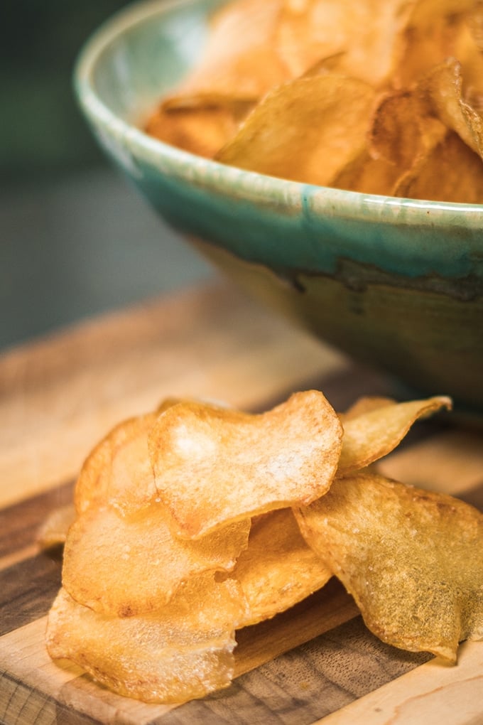 The Epicure Chipster - Home Made Potato Chips - Tea & Nail Polish