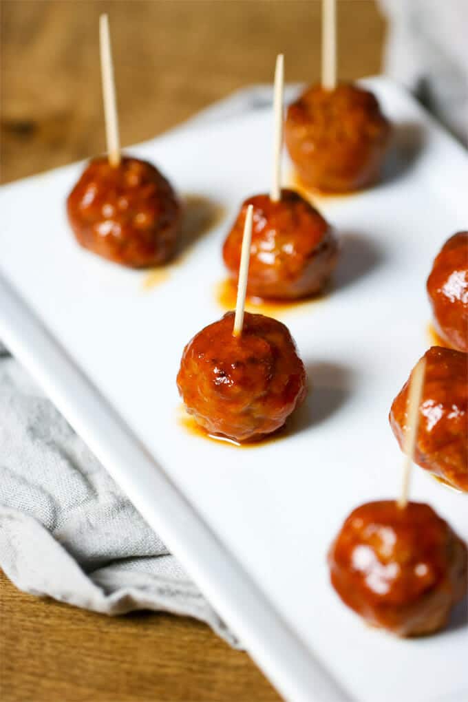 Your party menu isn't complete until you add a batch of these crowd favorite cocktail meatballs. 