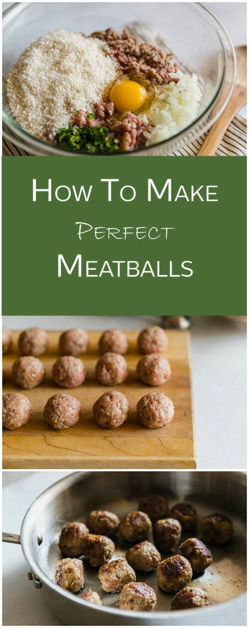 How to Shape Perfect Meatballs