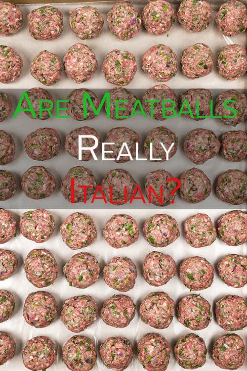 Are Meatballs Italian