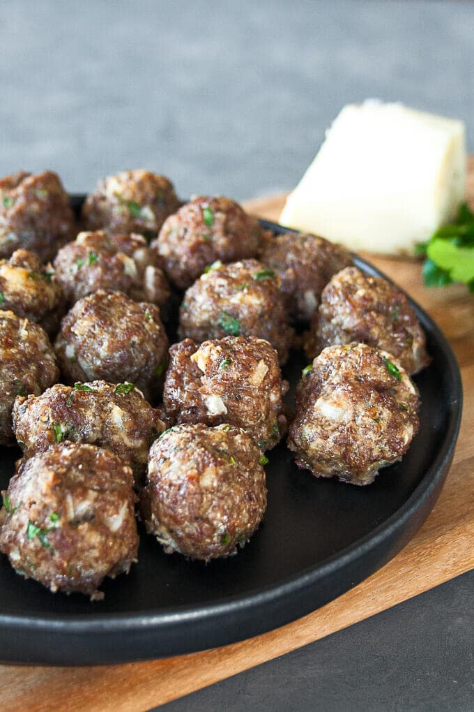 Here it is, the easiest meatball recipe ever. You won't believe how simple (and delicious!) these are.
