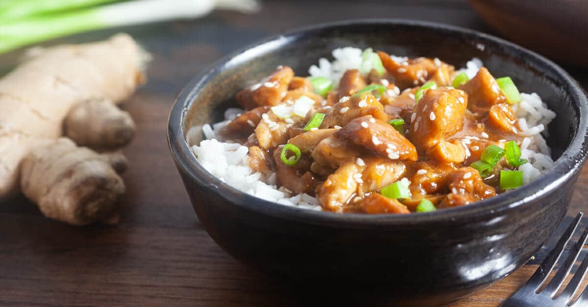 instant pot honey bourbon chicken