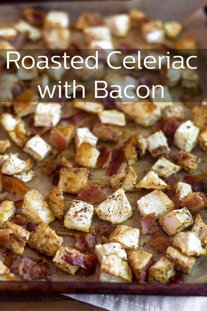 If you're looking for a great lower carb alternative to potatoes, we've got you covered. Roasted Celeriac with Bacon is just what you need, and it's super easy to make.