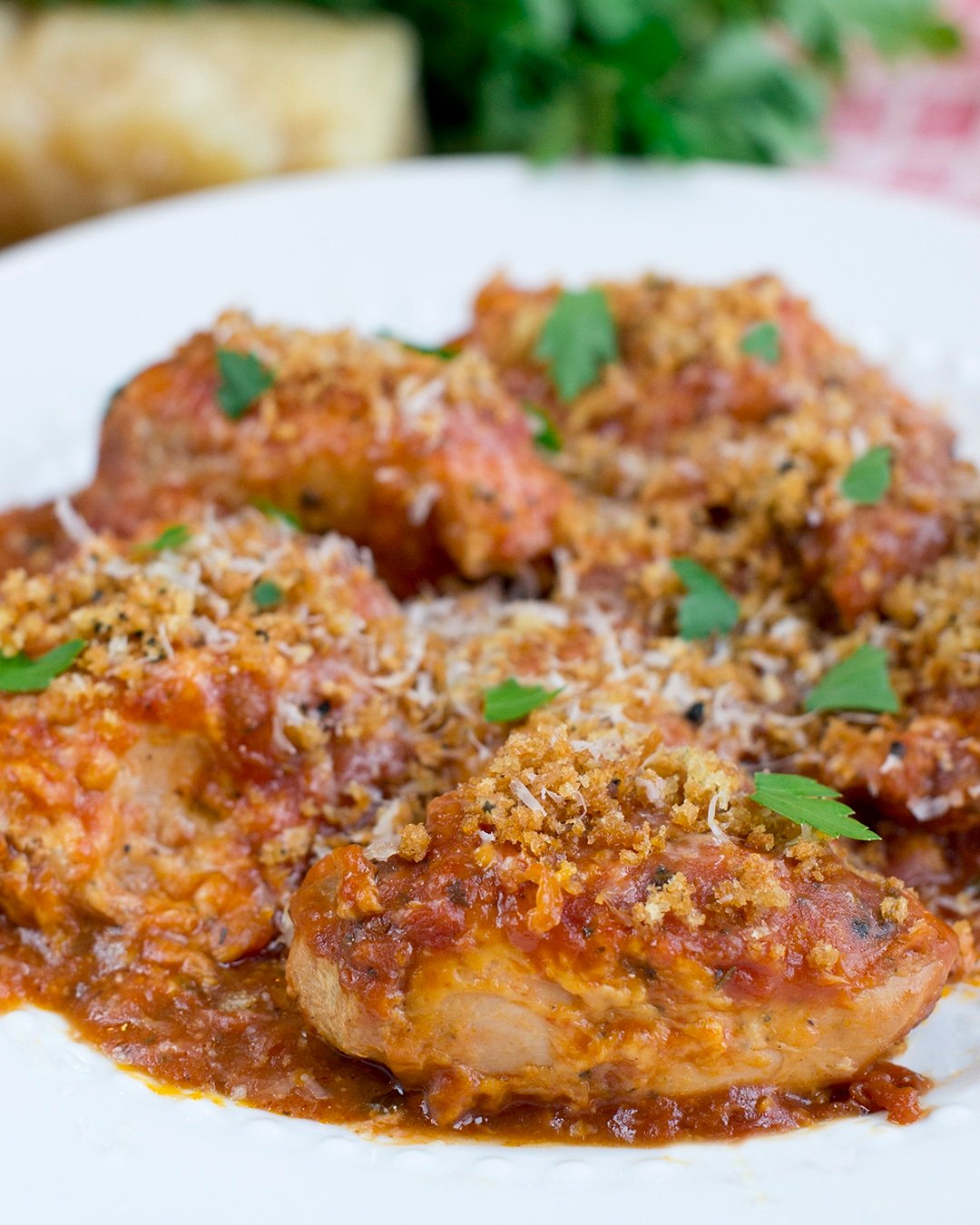 Parmesan crusted discount chicken instant pot