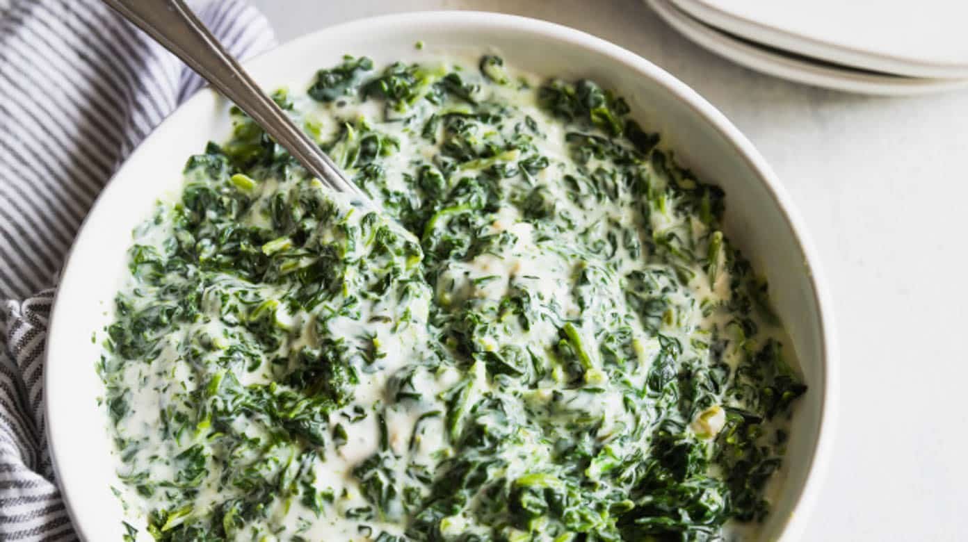 Creamed Spinach Recipe With Frozen Spinach | Besto Blog