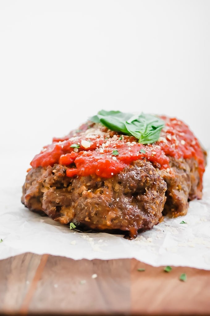 We're kicking meatloaf up a notch and stuffing it with a surprise. Just wait until you sice into this cheese stuffed Italian Meatloaf. Hope you weren't planning on leftovers. 