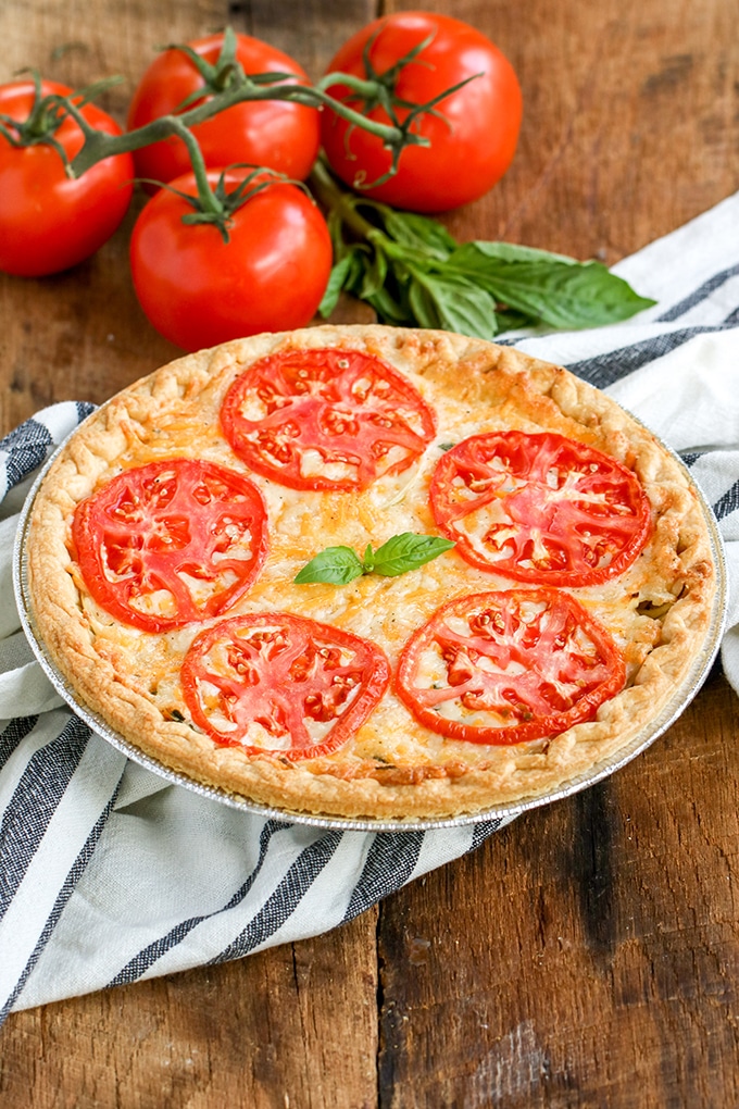 Fresh tomatoes are one of the best parts of summer. There are countless ways to use them and Southern Tomato Pie is one delicious way.