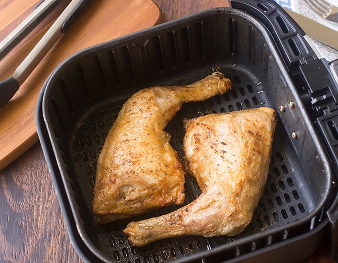 How to Cook Air Roasted Chicken Legs in the Comfee Air Fryer Oven 