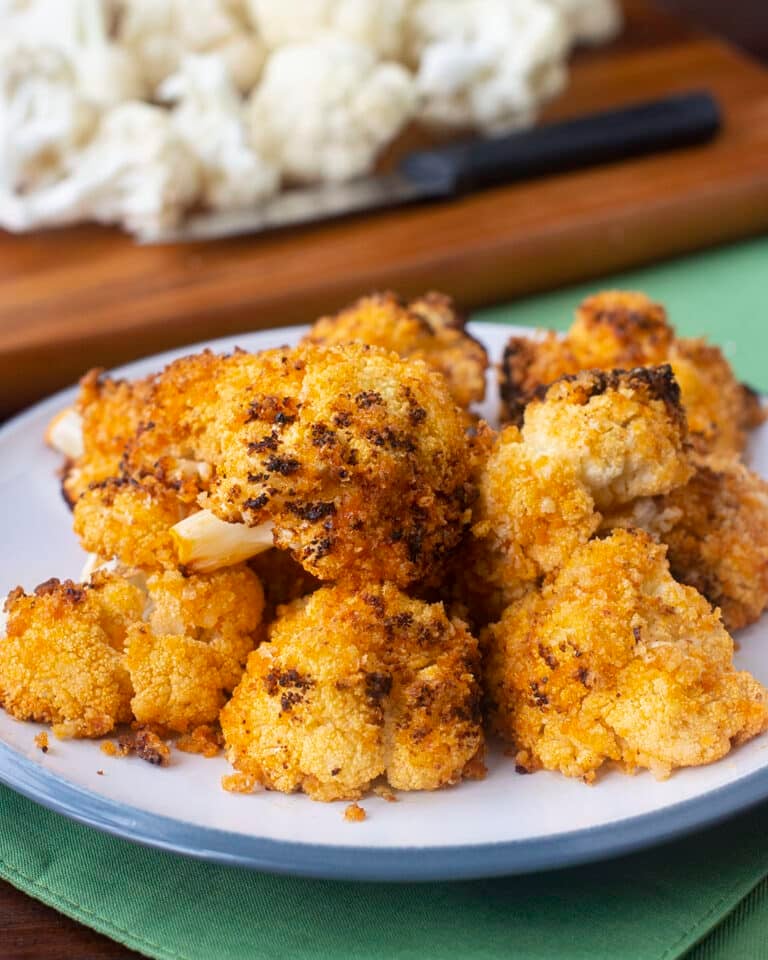 Air Fryer Buffalo Cauliflower