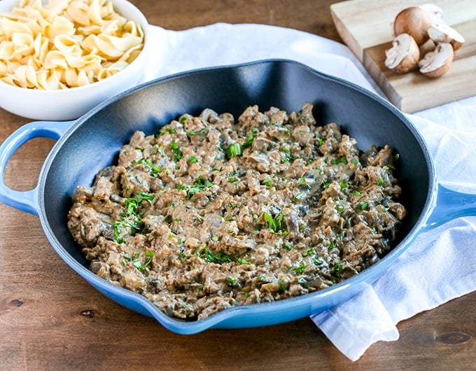 Beef Stroganoff with Mushroom Soup The Cookful