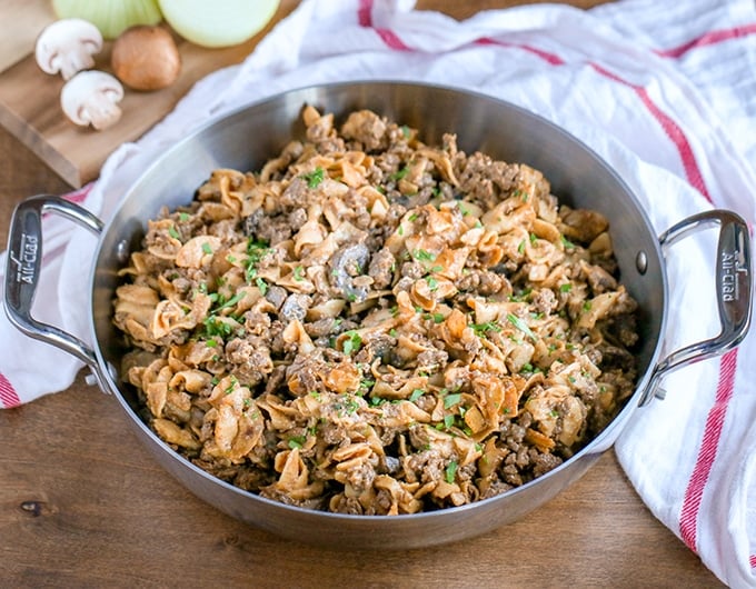 Beef Stroganoff with Mushroom Soup The Cookful