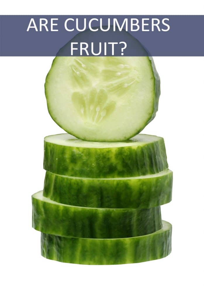 Cucumbers are typically known as vegetables, but are they really fruits?