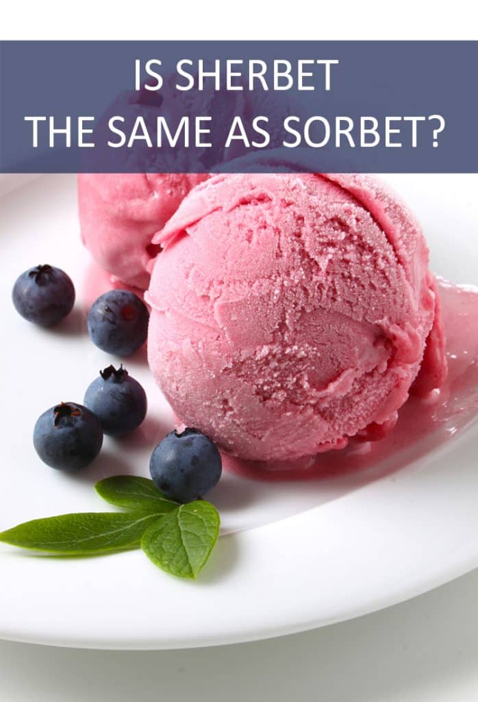 Sherbet and sorbet are two popular dessert offerings, but are they the same thing?