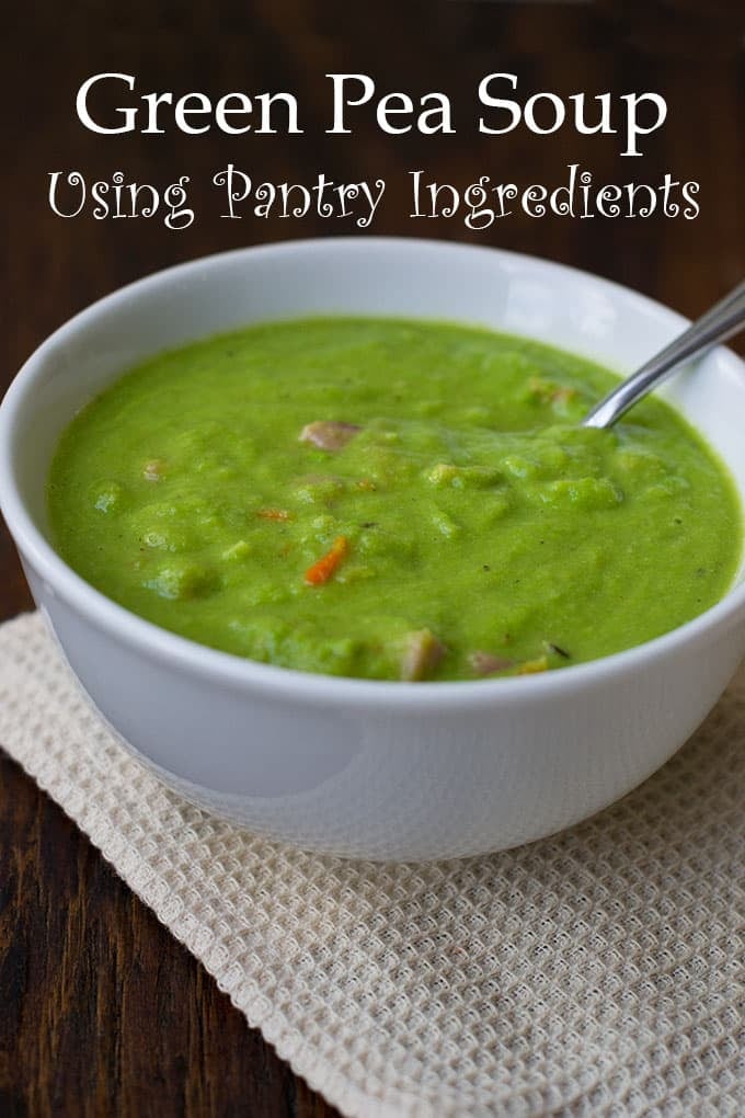 Pantry Green Pea Soup The Cookful