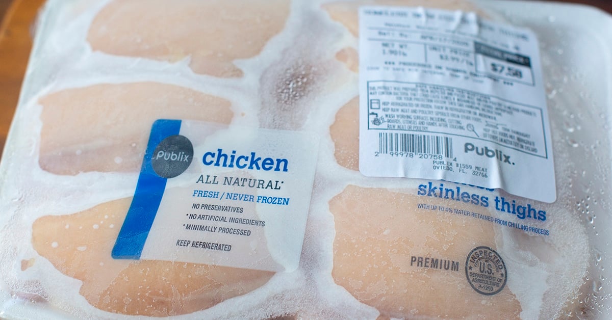 How to defrost chicken