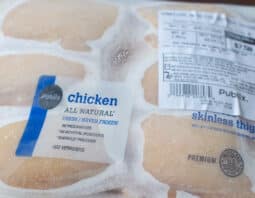 fagyasztott csirke csomag