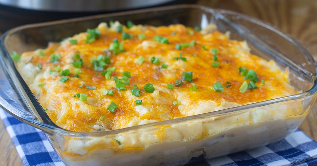 Instant pot discount cheesy potato casserole