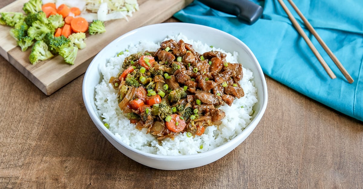 Japanese Sarku Copycat Rice Bowl - TheCookful