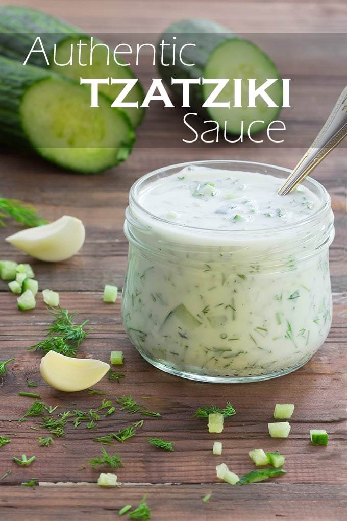 Tzatziki (Greek Cucumber-Yogurt Sauce)