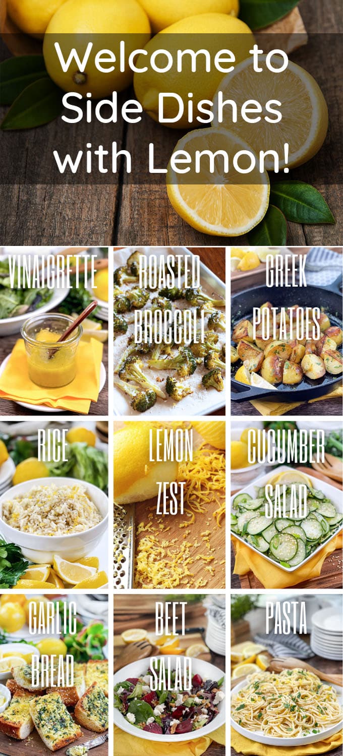 Welcome to Side Dishes with Lemon!