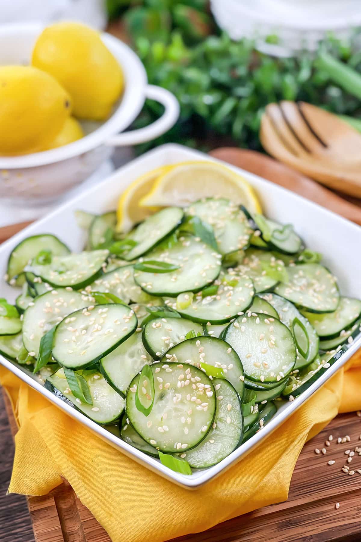 Lemon and Cucumber Salad