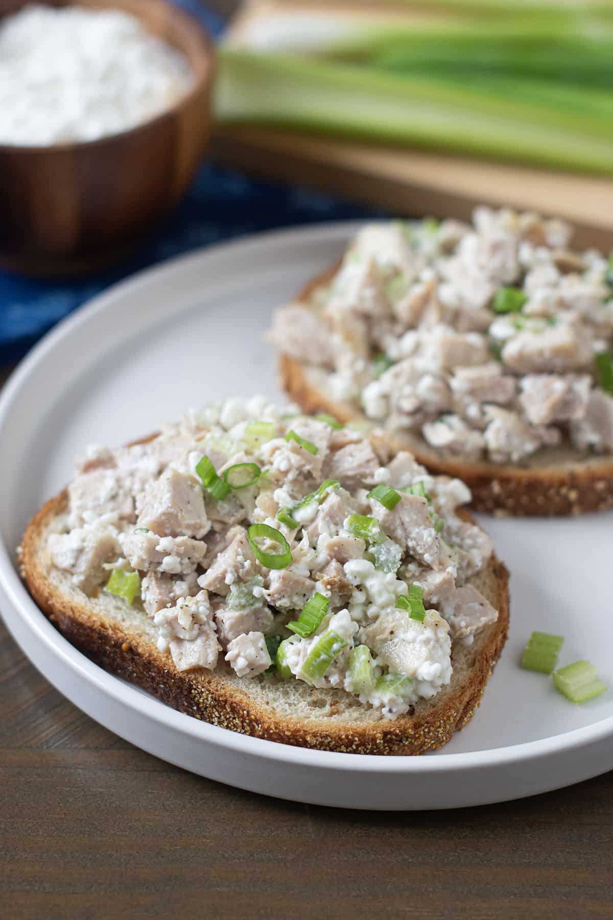 Cottage Cheese Chicken Salad