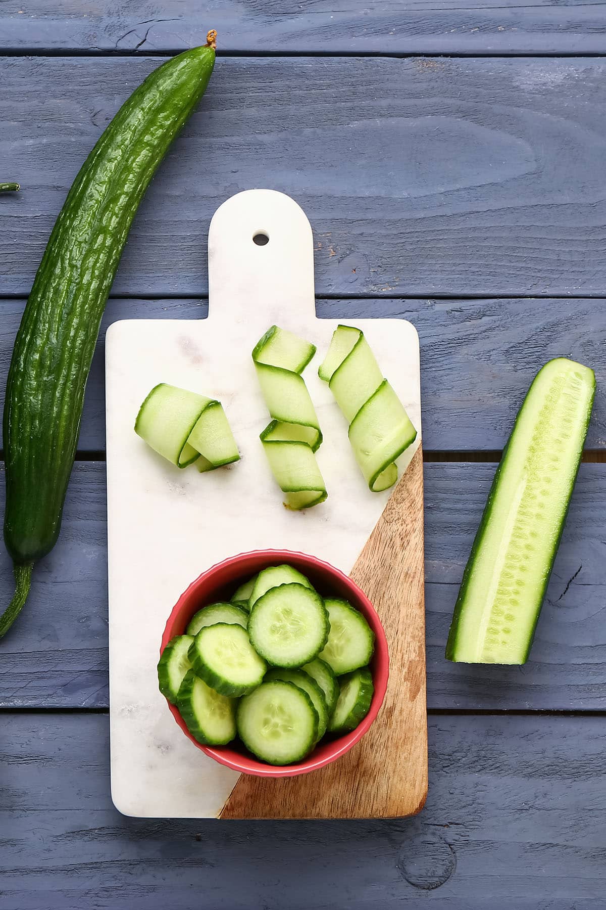 How To Drain Cucumbers For Salads and Dips