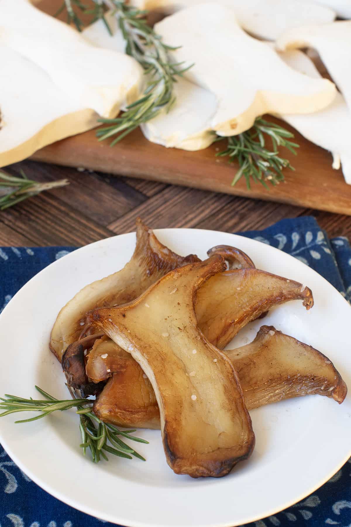 Pan-Seared King Oyster Mushrooms